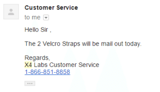 x4 labs customer service