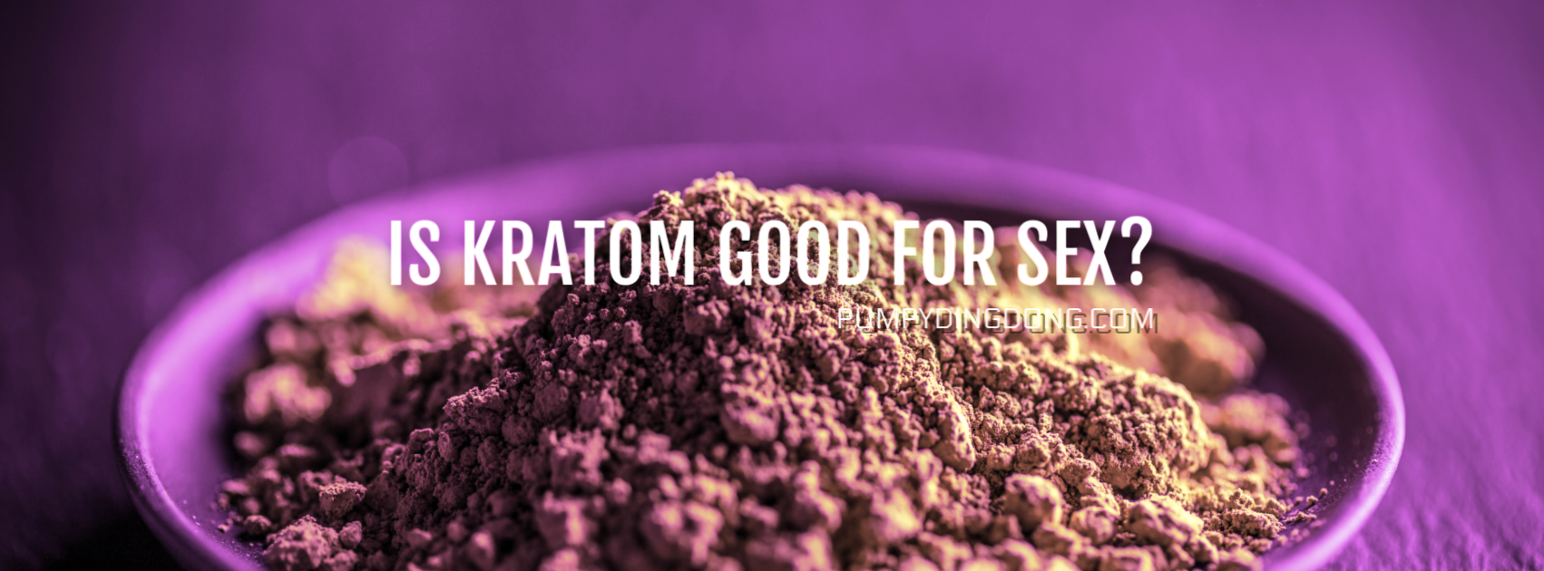 is kratom good for sex